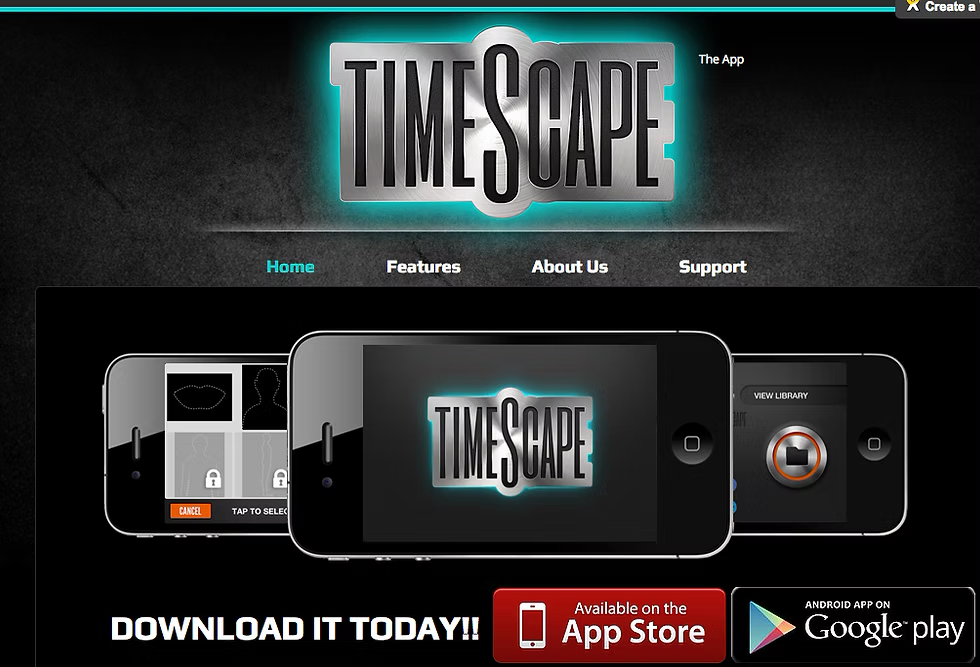 TimeScape app