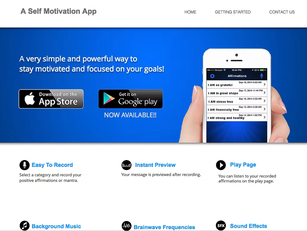 I AM That I AM App website preview